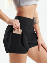 Pocketed High Waist Active Shorts OutfitFlow